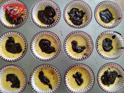 Glutenfreie Brownie-Muffins