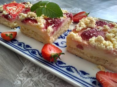 Gluten-free and dairy-free crumb cake (which even children can make)