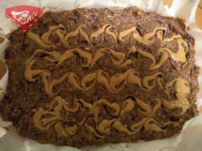 Gluténmentes brownie mogyoróvajjal