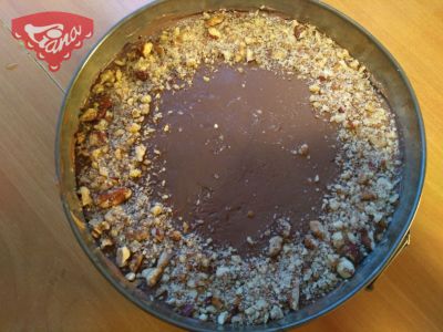 Gluten-free cake with termix filling