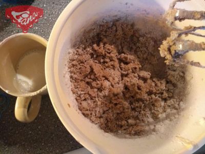 Gluten-free cake with termix filling