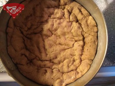 Gluten-free cake with termix filling