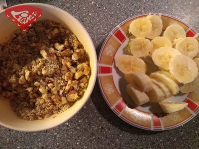 Gluten-free cake with termix filling