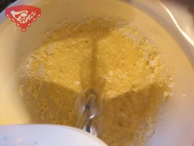 Gluten-free cake with termix filling
