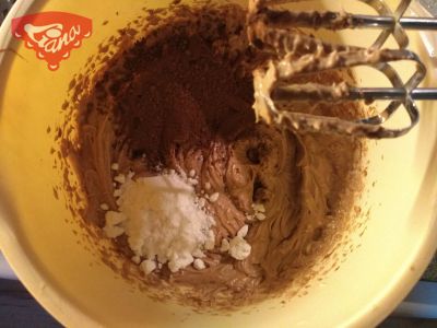 Gluten-free cake with termix filling
