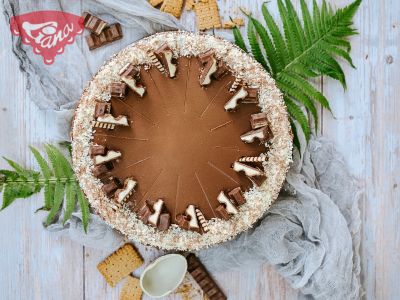 Bezlepkový kinder cheesecake