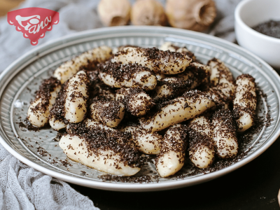 Gluten-free poppy seeds dumplings