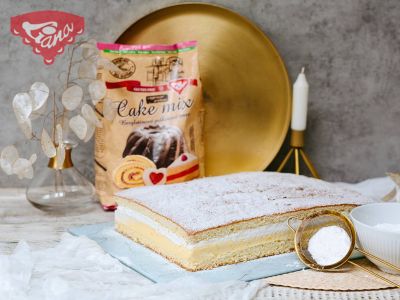Glutenfreier EXTRA Vanille Golden-Puddingkuchen Liana