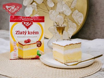 Glutenfreier EXTRA Vanille Golden-Puddingkuchen Liana