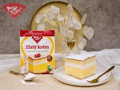 Glutenfreier EXTRA Vanille Golden-Puddingkuchen Liana