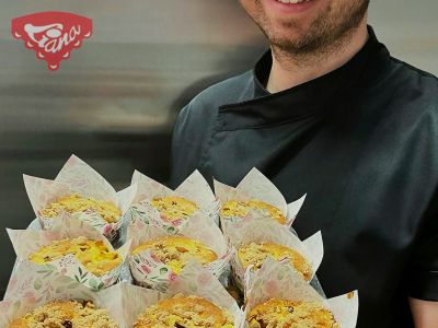 Bezlepkové broskyňové muffiny