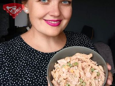Bezlepkový cestovinový šalát z Fusilli Liana