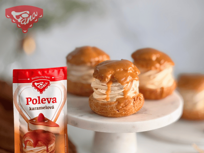 Glutenfreie Karamell-Windbeutel vom Konditormeister – im Handumdrehen fertig