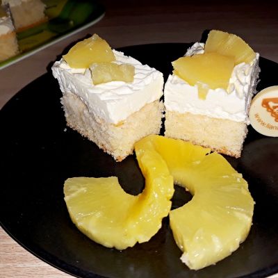 Gluténmentes ananász vágott