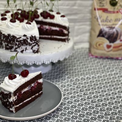Glutenfreie Schwarzwälder Kirschtorte