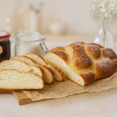 Bezlepková jemná vianočka