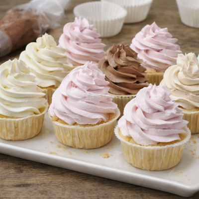 Cupcakes se ztužovači šlehačky Liana