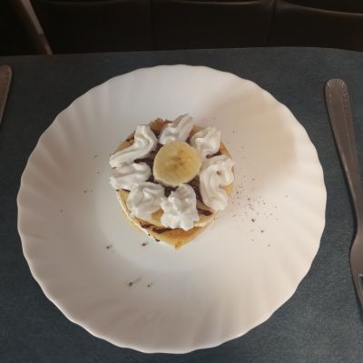 Bezlepkový palačinkový dort