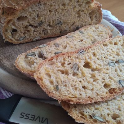 Gluténmentes sütőtök kenyér