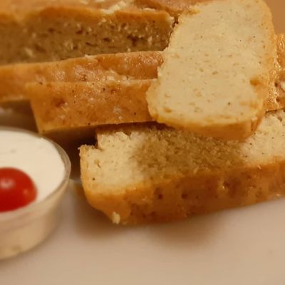 Gluténmentes fokhagymás kenyér