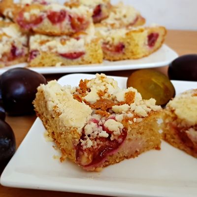 Gluténmentes szilvatorta