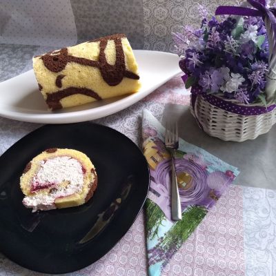 Gluténmentes karamell tekercs