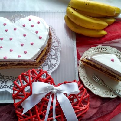 Glutenfreier Schokoladen-Bananen-Kuchen