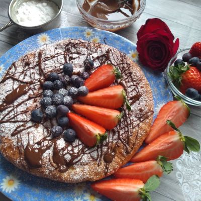 Bezlepková palacinka z rúry