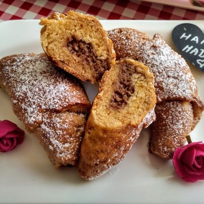 Gluténmentes diós tekercs kelesztés nélkül