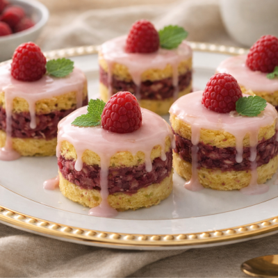 Gluten-free punch cakes