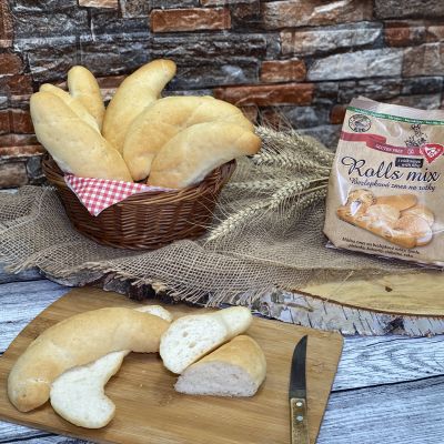 Gluten-free white rolls