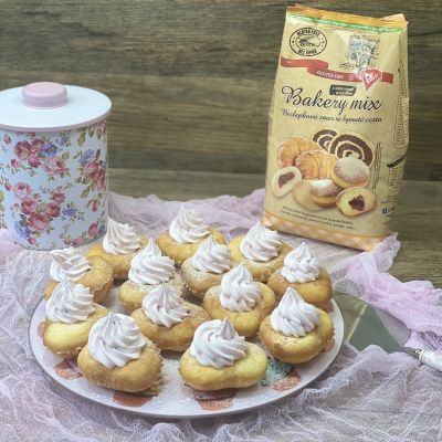 Gluténmentes kovászos fánk fehérjehabbal