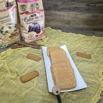 Gluténmentes karamell-fahéjas süti