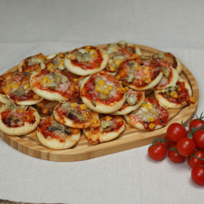 Bezlepkové mini pizzy
