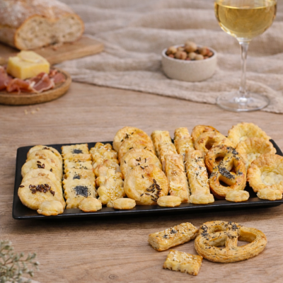 Bezglutenowe słone przekąski