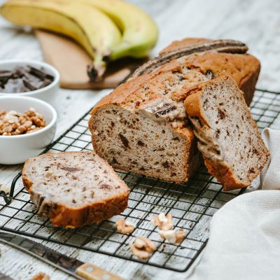 Gluténmentes puha banánkenyér