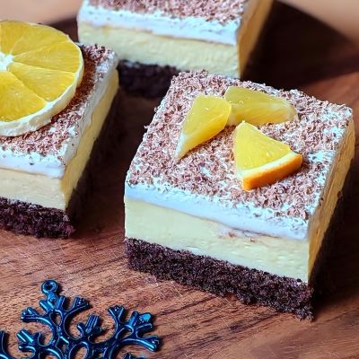 Gluten-free gingerbread Lick your finger with vanilla-orange cream