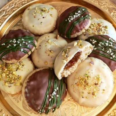 Gluten-free pistachio cookies ala Dubai