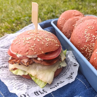 Gluten-free hamburger