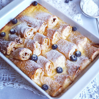 Gluten-free baked pancakes