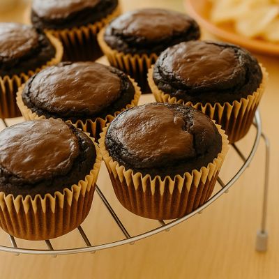 Gluten-free brownie muffins