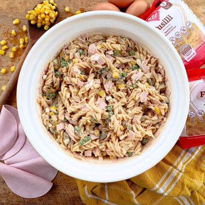 Gluten-Free Pasta Salad with Fusilli
