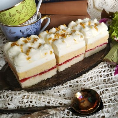 Gluten-free Jožka’s Slice from the show Bake Off Slovakia