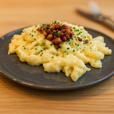 Gluten-free bryndza gnocchi