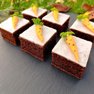 Gluten-free carrot gingerbread