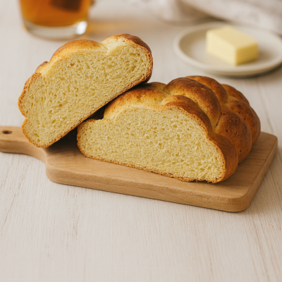 Bezlepková pletená vianočka