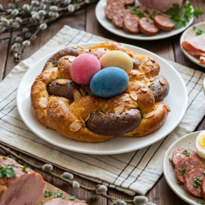 Glutenfreier Osterkranz