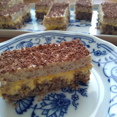 Bezlepkové žĺtkové rezy s krémom