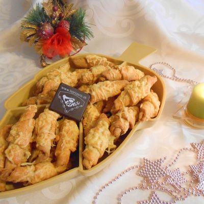 Bezlepkové slané syrové slimáčiky