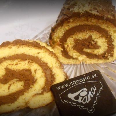 Gluténmentes kétszínű tekercs